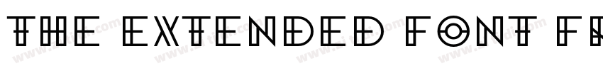 the extended font fr字体转换